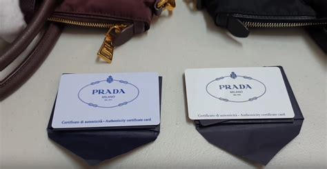 prada real vs fake|authenticity card prada.